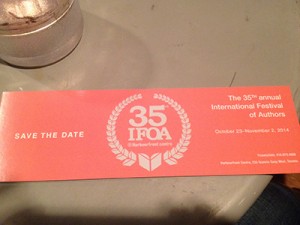 35th Annual IFOA bookmark